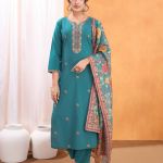 Fabric Silk blend Kota dupatta