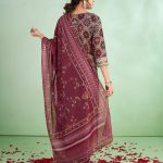 Masleen Digital Print with hand touch work